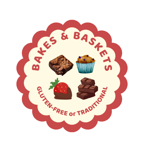 Bakes and Baskets Logo – Gluten-Free or Traditional Treats